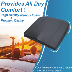 6 Pcs High Density Memory Foam Car Cushion