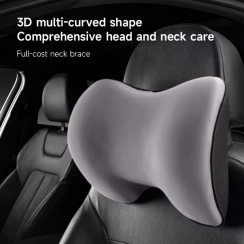 4 Pcs Memory Foam Ergonomic Car Head Rest Neck Pillow