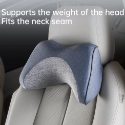 6 Pcs Multifunctional Design Car Neck Pillow Memory Foam Headrest Pillow