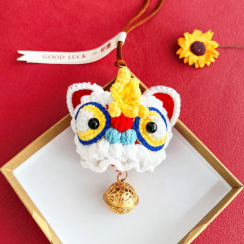 5 Pcs Lion Dance Coronet Decorative Hanging Ornament